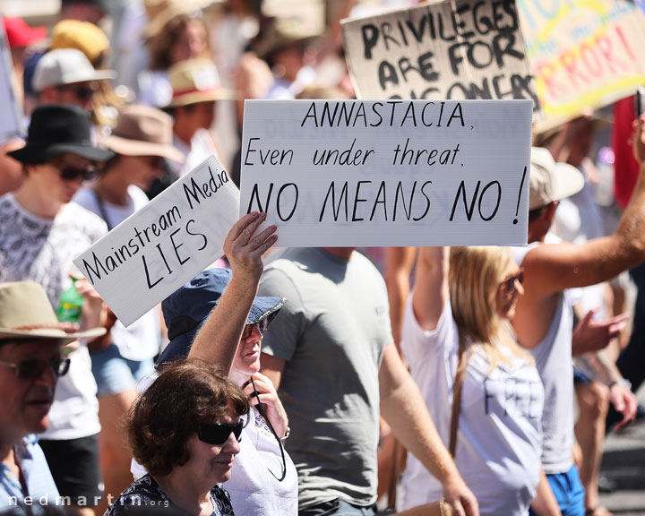 Freedom Rally, Brisbane