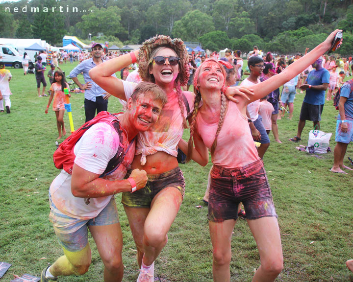 Brisbane Holi - Festival of Colours, Rocks Riverside Park, Seventeen Mile Rocks