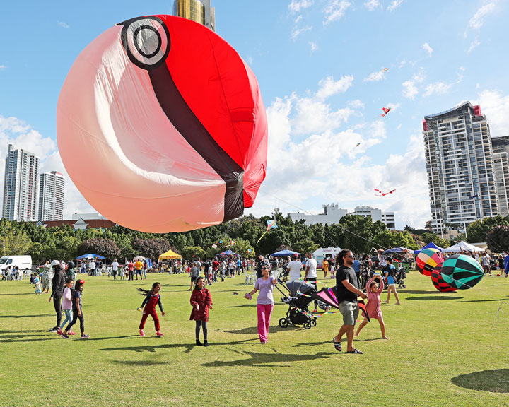 74th Independence Day of India and Gold Coast Kite Festival, HOTA, Gold Coast