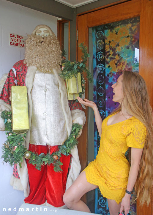 Bronwen at the Tamborine Mountain Scarecrow Festival