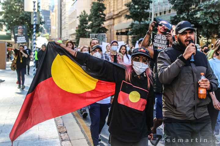 Stop Black Deaths in Custody Protest, Brisbane