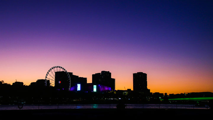 South Bank, seen from the other side