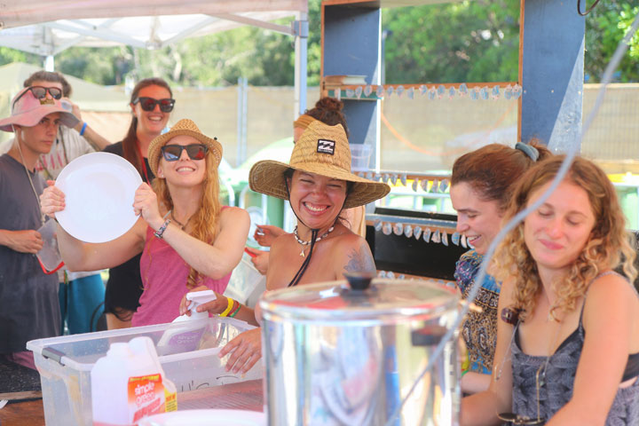 Sustainability Department, Island Vibe Festival 2018, Stradbroke Island