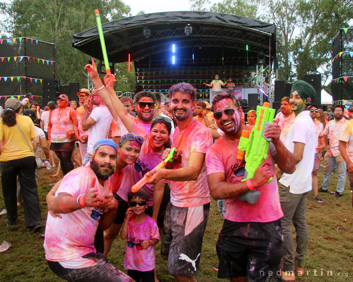 Brisbane Holi - Festival of Colours, Rocks Riverside Park, Seventeen Mile Rocks