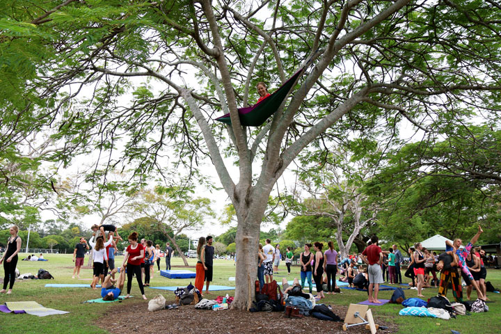 The Great Acro Exchange at New Farm Park