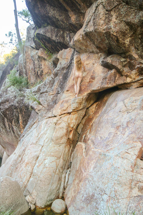 Bronwen at Lower Portals