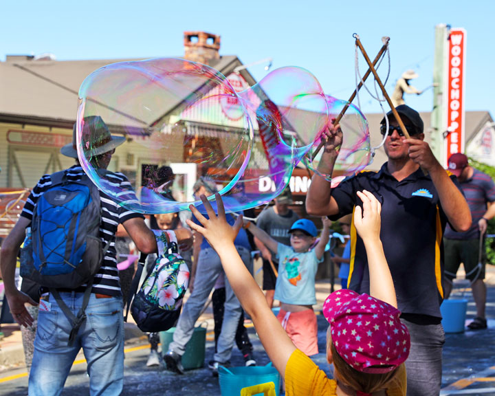 Bubble'licious Creations, Mudgeeraba Street Party