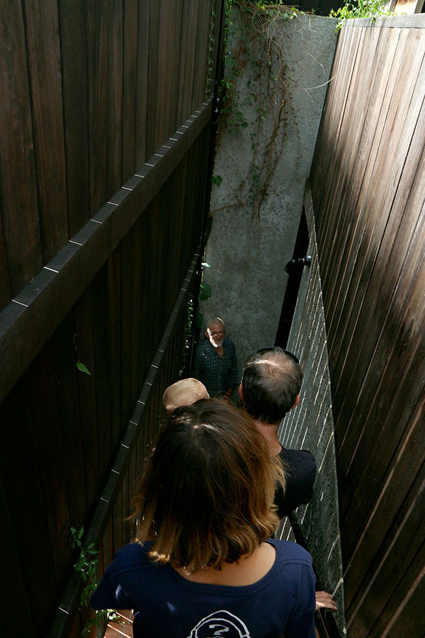 Dornoch Terrace House features many non-regulation-width staircases