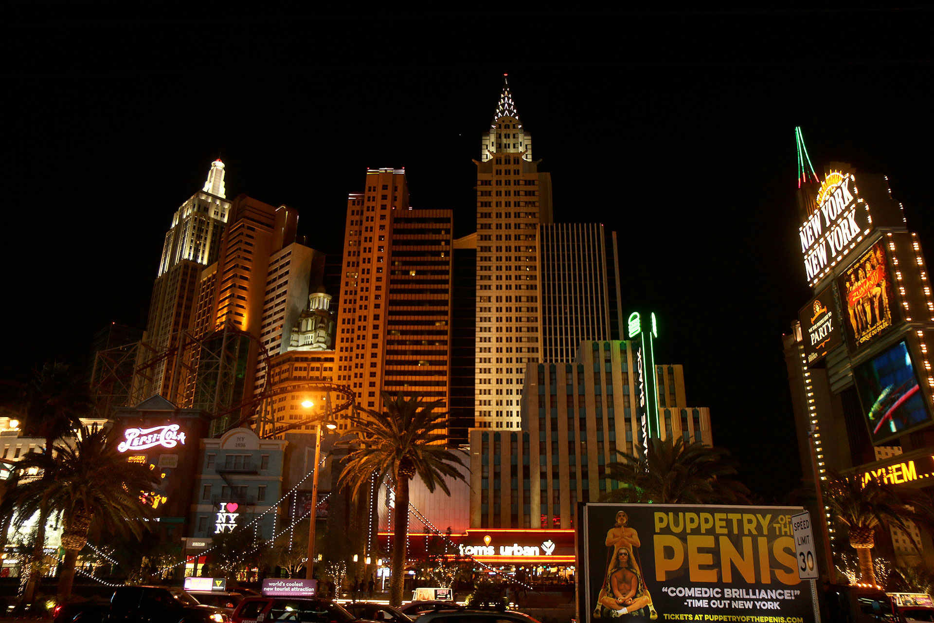 “The Strip” in Las Vegas