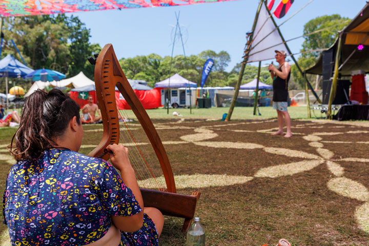 Poets Breakfast with Nephila, Micro Island Vibe Festival, Stradbroke Island