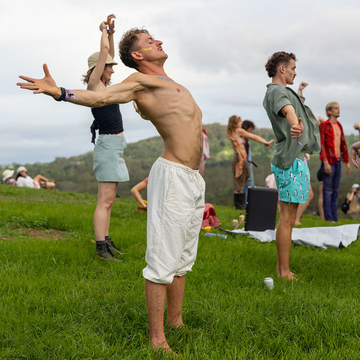 Telepathy: Moving Meditation, Hill, Yonder Festival 2021