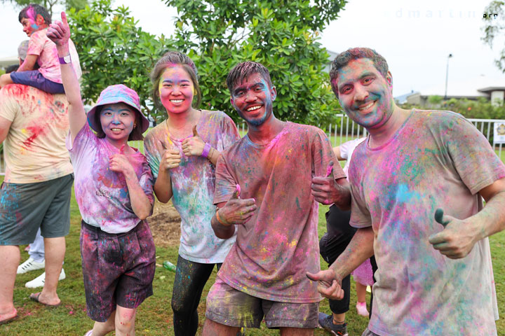 Gold Coast Holi, Gainsborough Parklands, Pimpama