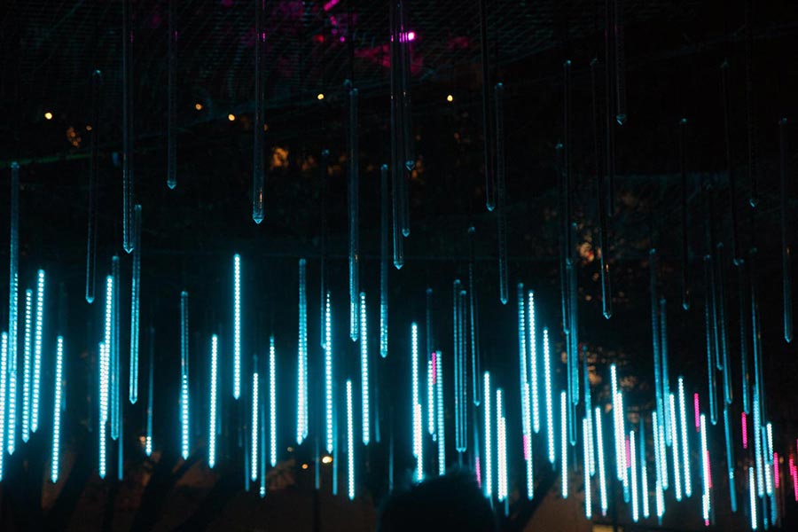 Brisbane Airport Light Garden