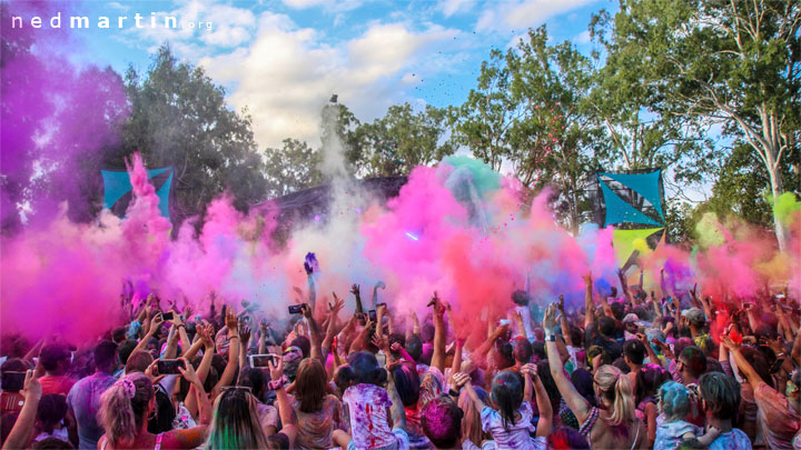 Brisbane Holi Celebrations at Seventeen Mile Rocks