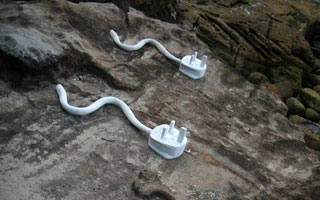 Power plug, Sculpture by the Sea