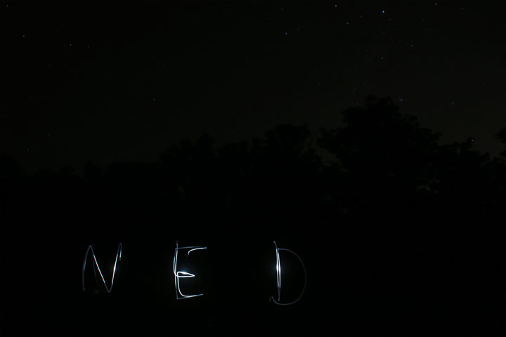 Ned light painting