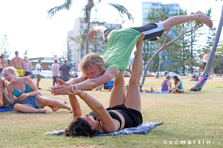 Carissa White & Troy Backus at Justins Park, Burleigh Heads