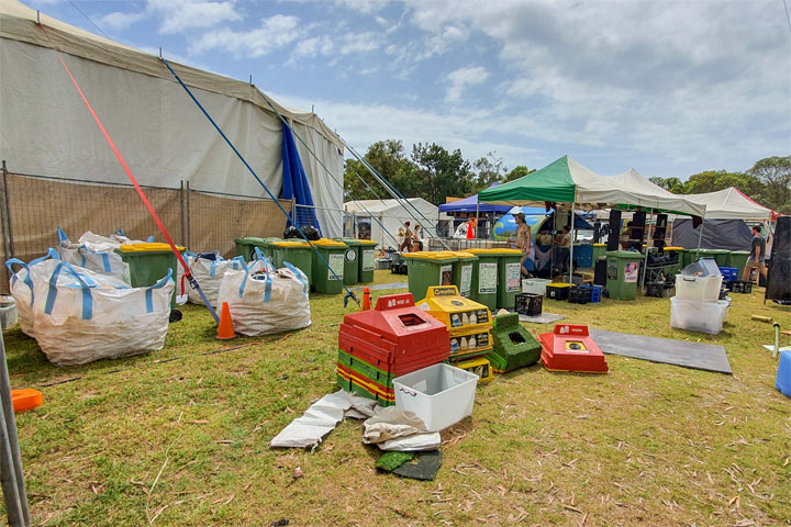 Righteous Reusables, Island Vibe Festival 2019, Stradbroke Island