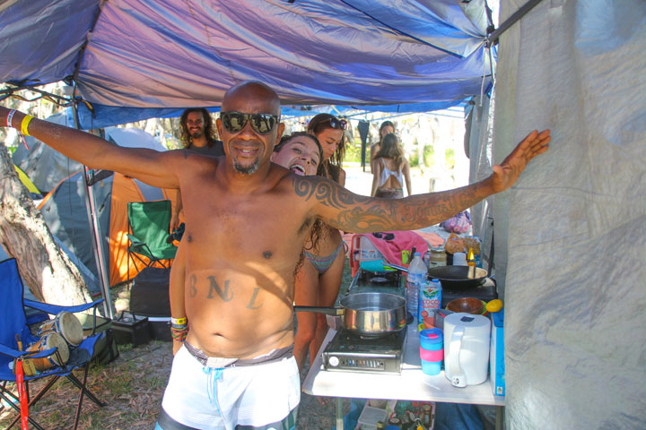 Adder Rock Camping, Island Vibe Festival 2018, Stradbroke Island