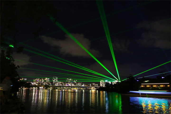 Sunsuper Night Sky from Kangaroo Point