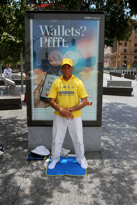 A Falun Gong practitioner, who appears to still have his organs