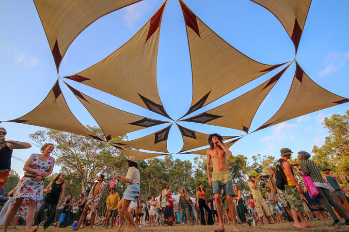 Ziv at Bamboo Bass, Island Vibe Festival 2019, Stradbroke Island