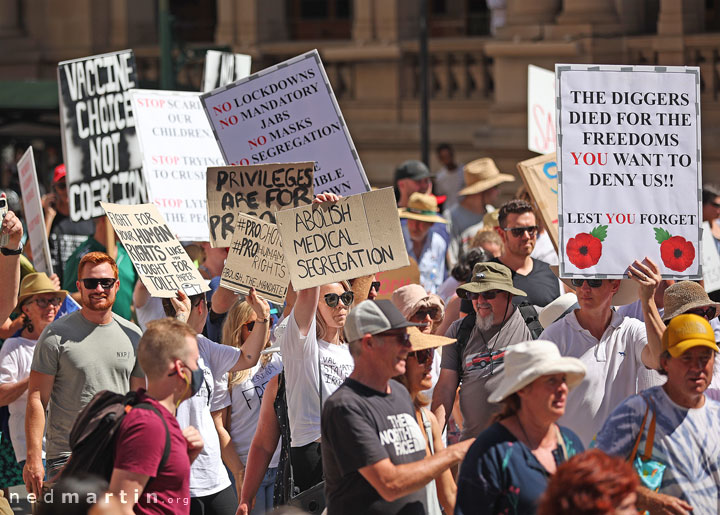 Freedom Rally, Brisbane