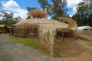 Wang Wen-Chih’s bamboo “Woven Cloud”