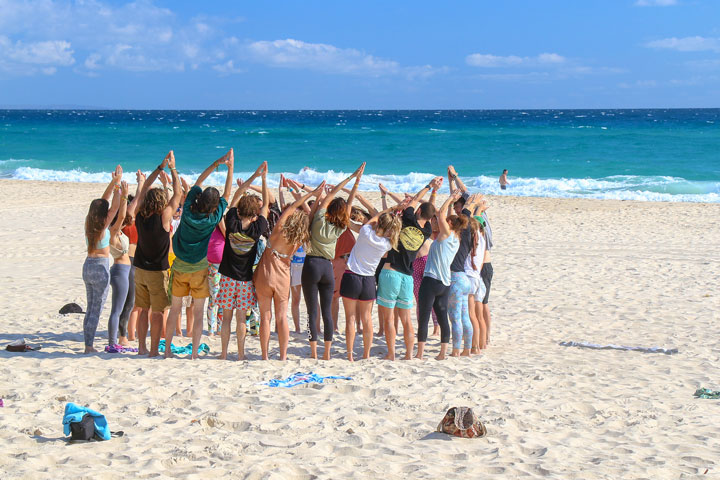 Yoga with Stef, Island Vibe Festival 2019, Stradbroke Island