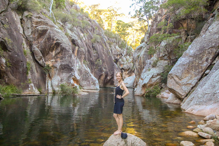 Bronwen at Lower Portals