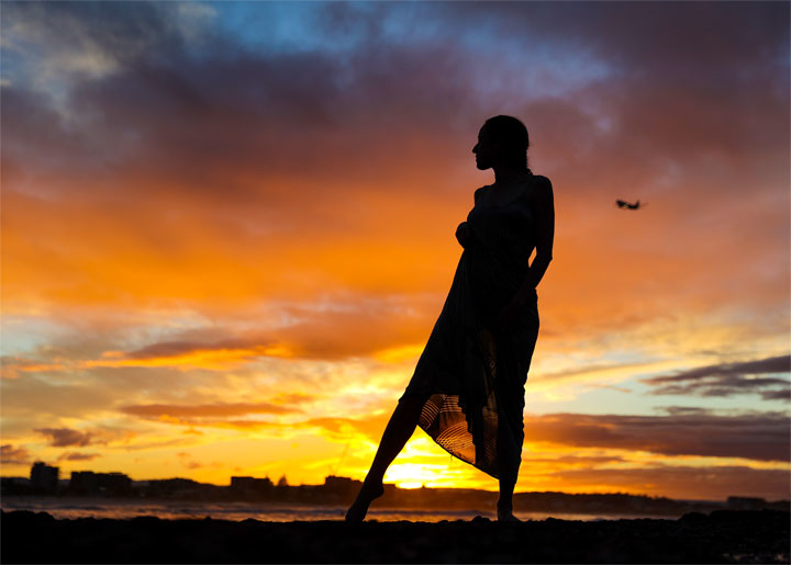 Bronwen, Sunset at Currumbin Alley