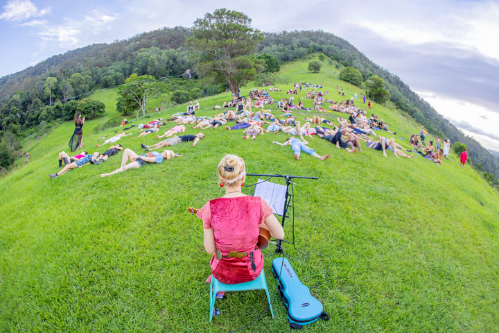 Telepathy: Moving Meditation, Hill, Yonder Festival 2021