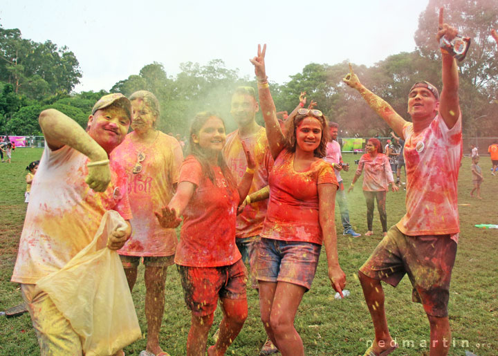 Brisbane Holi - Festival of Colours, Rocks Riverside Park, Seventeen Mile Rocks