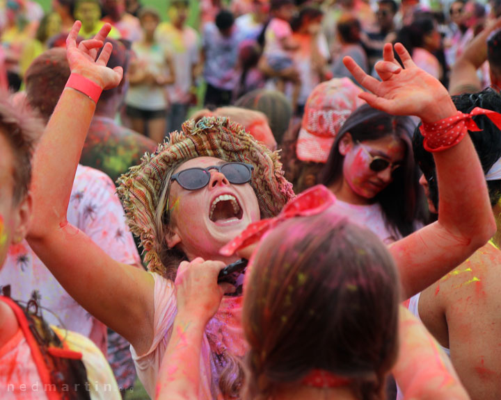 Brisbane Holi - Festival of Colours, Rocks Riverside Park, Seventeen Mile Rocks