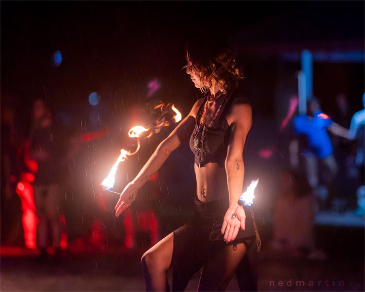 Leela Leigh, West End Fire Festival, Brisbane