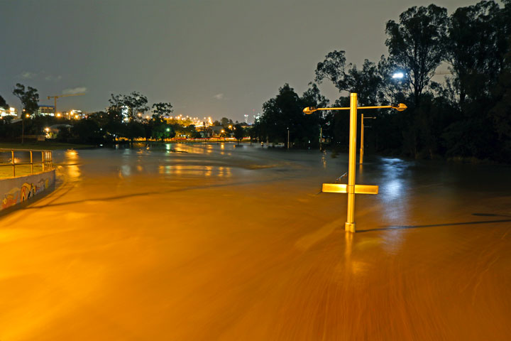 Flooding at Stones Corner