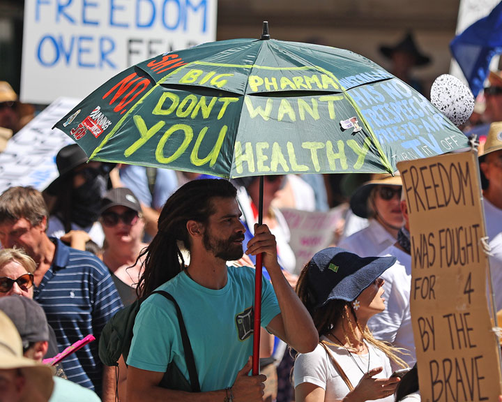 Freedom Rally, Brisbane