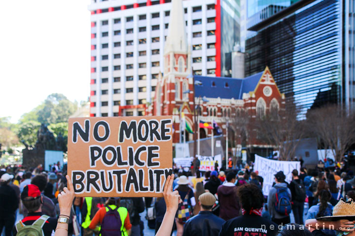 No more police brutality