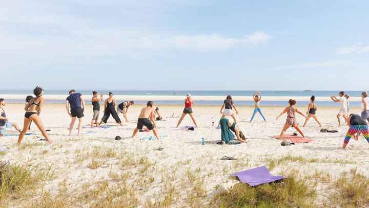 Liquid Bliss Yoga, Micro Island Vibe Festival, Stradbroke Island