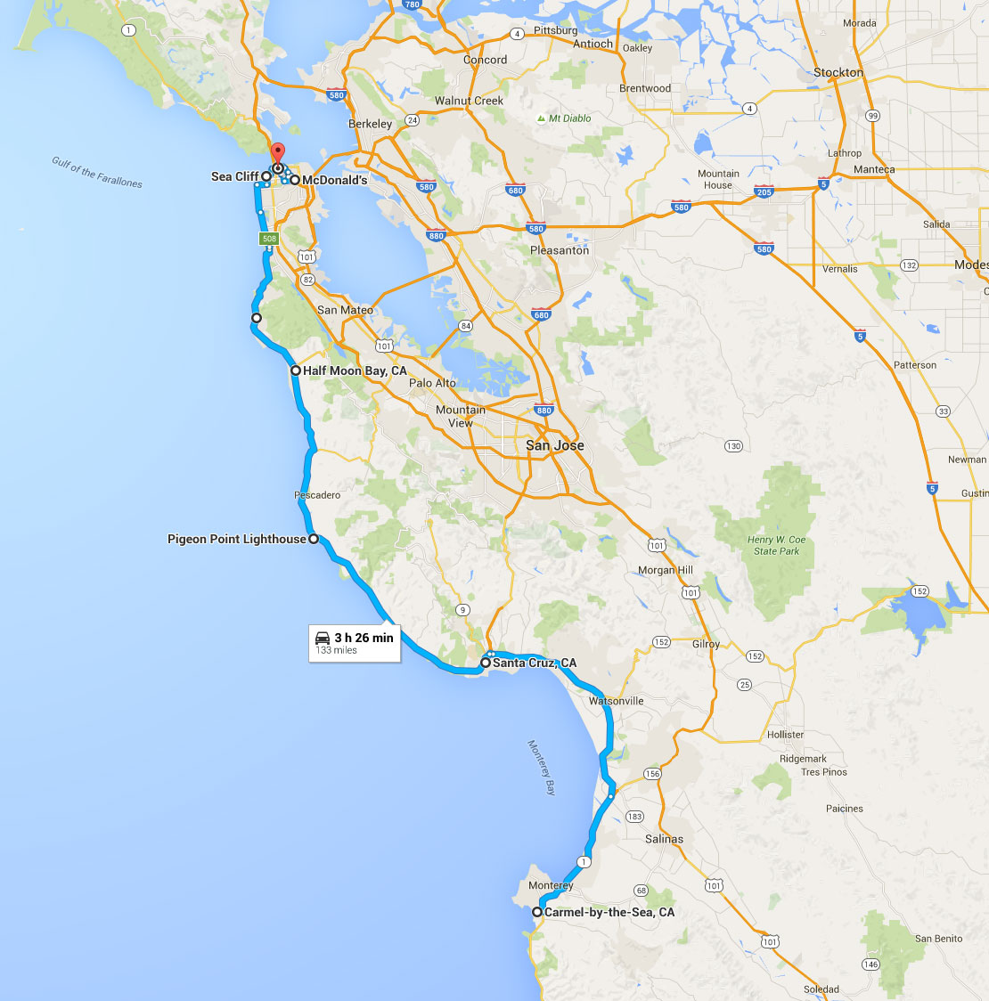 San Francisco, California Tue 12th to Wed 13th May 2015 — Ned Martin’s Journal