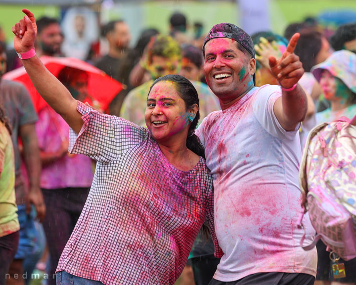 Gold Coast Holi, Gainsborough Parklands, Pimpama