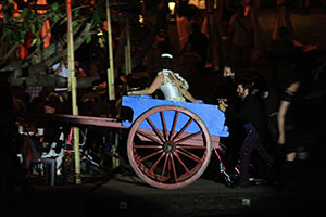 A festival wedding