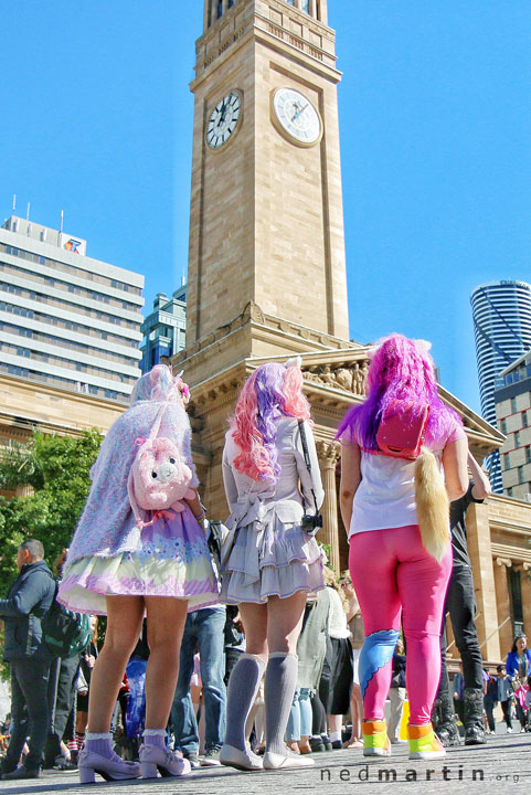 The Brisbane Harajuku Fashion Walk 2017, King George Square