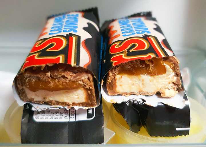 Frozen Limited Edition Half Mars Bars