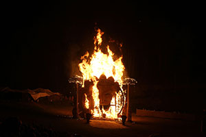 The Closing Fire Ceremony