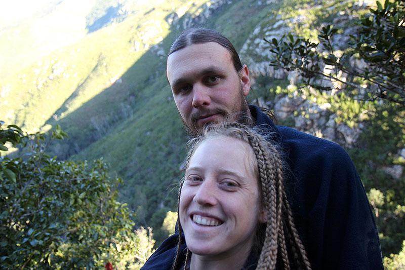Ned & Bronwen, Driving East along the Garden Route, South Africa