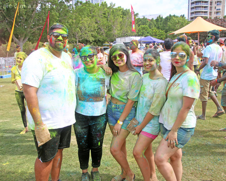 Gold Coast Colour Festival HOLI, Broadwater Parklands