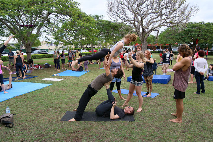 The Great Acro Exchange at New Farm Park