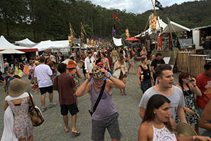 Festival crowds