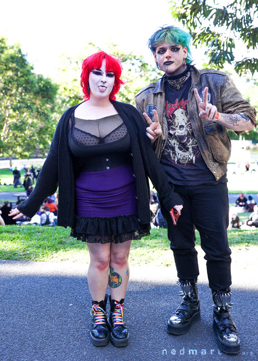 The Brisbane Gothic and Alternative Picnic 2021, Roma St Parklands, Brisbane